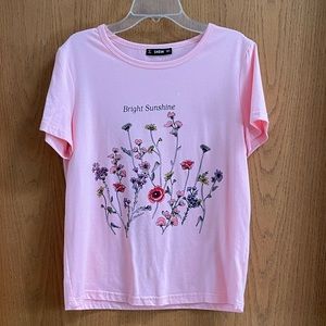 Nice quality floral t shirt